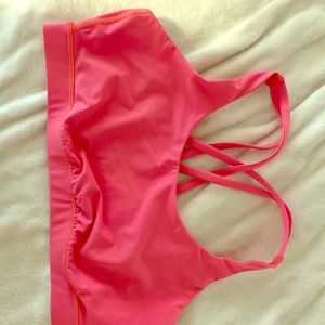 Energy bra, neon coral